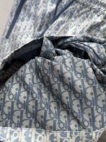 Dior Blue Taffeta Jacquard Shorts - 图片 6