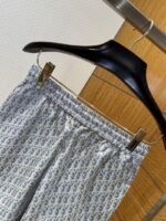 Dior Blue Taffeta Jacquard Shorts - 图片 7