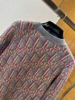 Dior All-Over Print Crew Neck Knit Pullover - 图片 6