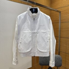 Dior Embroidered Single-Layer Jacket Coat