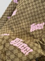 Gucci Color-Block Embroidered Lapel Jacket Coat - 图片 5