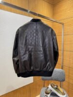 Gucci Genuine Leather Jacket Coat - 图片 2