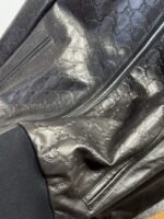 Gucci Genuine Leather Jacket Coat - 图片 5