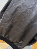 Gucci Genuine Leather Jacket Coat - 图片 7