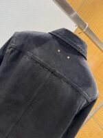 LV Embossed Relief Denim Jacket Coat - 图片 6