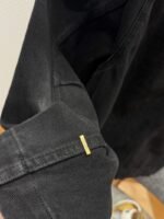 LV Embossed Relief Denim Jacket Coat - 图片 8
