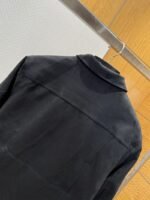 LV Suede Embossed Jacket Coat 2 - 图片 7