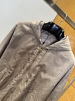 LV Logo All-Over Print Zipper Hooded Jacket 1 - 图片 3