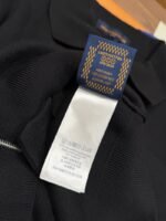 LV Leather Label Knit Wool Zipper Cardigan - 图片 9