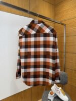 LV Check Jacquard Single-Button Lapel Shirt - 图片 2