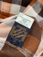 LV Check Jacquard Single-Button Lapel Shirt - 图片 9