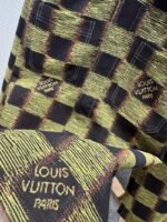 LV Check Print Single-Breasted Long-Sleeve Jacket Coat 1 - 图片 4