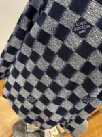 LV Check Print Single-Breasted Long-Sleeve Jacket Coat 2 - 图片 7