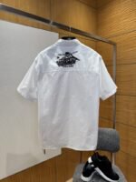 LV Pocket Embroidered Short-Sleeve Shirt - 图片 2