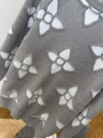 LV Pattern Jacquard Crew Neck Long Sleeve Sweater - 图片 4