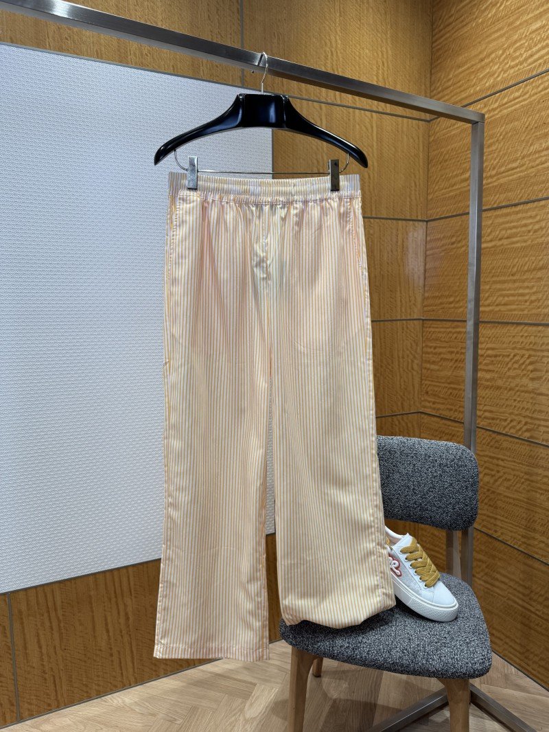 wsxc1765246250577_0.jpg LV Yellow and White Striped Casual Trousers - 图片 1