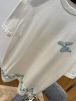 LV Beaded Knit Short-Sleeve T-Shirt - 图片 4