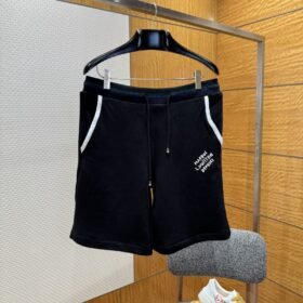 LV Logo Embroidered Shorts