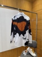 LV Bonfire Graffiti Long-Sleeve Shirt - 图片 2
