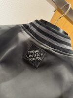LV Logo Letter Stand Collar Long Sleeve Jacket Coat - 图片 7