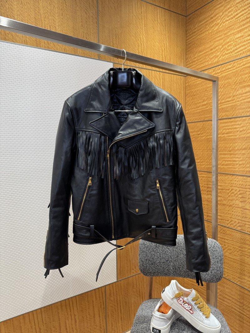 wsxc1765327809481_0.jpg LV Fringe Genuine Leather Jacket Jacket Coat - 图片 1
