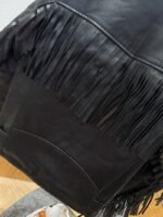 LV Fringe Genuine Leather Jacket Jacket Coat - 图片 7