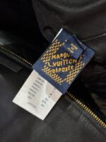 LV Fringe Genuine Leather Jacket Jacket Coat - 图片 9