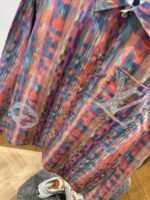 LV Rainbow Four-Leaf Clover Lapel Long-Sleeve Shirt - 图片 4