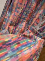 LV Rainbow Four-Leaf Clover Lapel Long-Sleeve Shirt - 图片 5