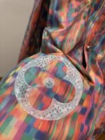 LV Rainbow Four-Leaf Clover Lapel Long-Sleeve Shirt - 图片 7