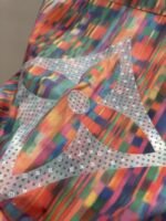 LV Rainbow Four-Leaf Clover Lapel Long-Sleeve Shirt - 图片 9