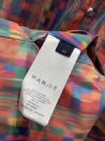 LV Rainbow Four-Leaf Clover Lapel Long-Sleeve Shirt - 图片 10