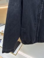 Miu Miu Corduroy Collar Denim Jacket Coat - 图片 6