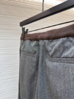Miu Miu Fine-Striped Straight-Leg Casual Pants - 图片 9