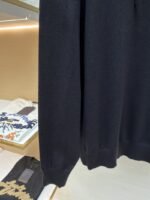Fendi Double F Gold-Embossed Logo Knit Polo Shirt 2 - 图片 6