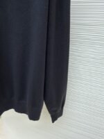 Fendi Double F Gold-Embossed Logo Knit Polo Shirt 2 - 图片 7