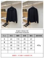 Fendi Double F Gold-Embossed Logo Knit Polo Shirt 2 - 图片 10