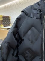 Fendi FF Nylon Down Jacket Coat - 图片 4