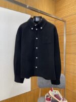 Miu Miu Reversible Logo Lapel Jacket Coat