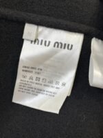 Miu Miu Reversible Logo Lapel Jacket Coat - 图片 9