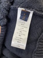 LV Color-Blocked 3D Diamond-Pattern Knit Jacket - 图片 9