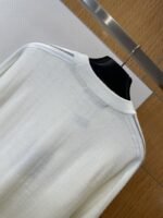 LV Floral Stripe Jacquard Embroidered Sweater - 图片 6
