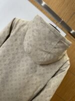 LV Full-Print Hooded Denim Down Jacket 2 - 图片 6