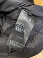 Prada Metal Triangle Logo Lapel Down Jacket 2 - 图片 8