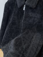 Dior Digital Embroidered Diamond Quilted Jacket Coat 2 - 图片 5