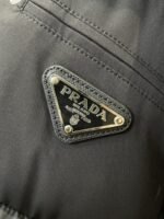 Prada Classic Triangle Logo Detachable Sleeves Down Jacket 1 - 图片 6