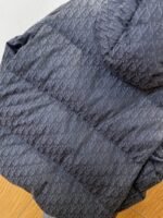Dior Full-Print Logo Quilted Hooded Down Jacket - 图片 7