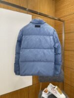 Dior All-Over Print Jacquard Pocket Lapel Down Jacket - 图片 2