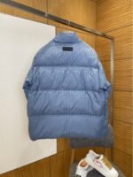 Dior All-Over Print Jacquard Stand Collar Down Jacket 1 - 图片 2