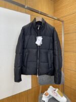 Dior All-Over Print Jacquard Stand Collar Down Jacket 2